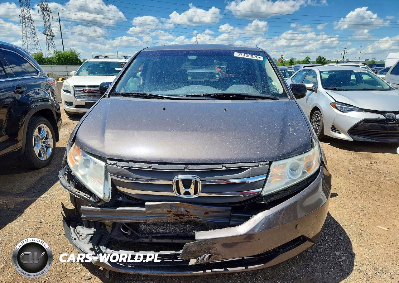 2012 Honda Odyssey Exl VIN:5FNRL5H61CB076014 - 5