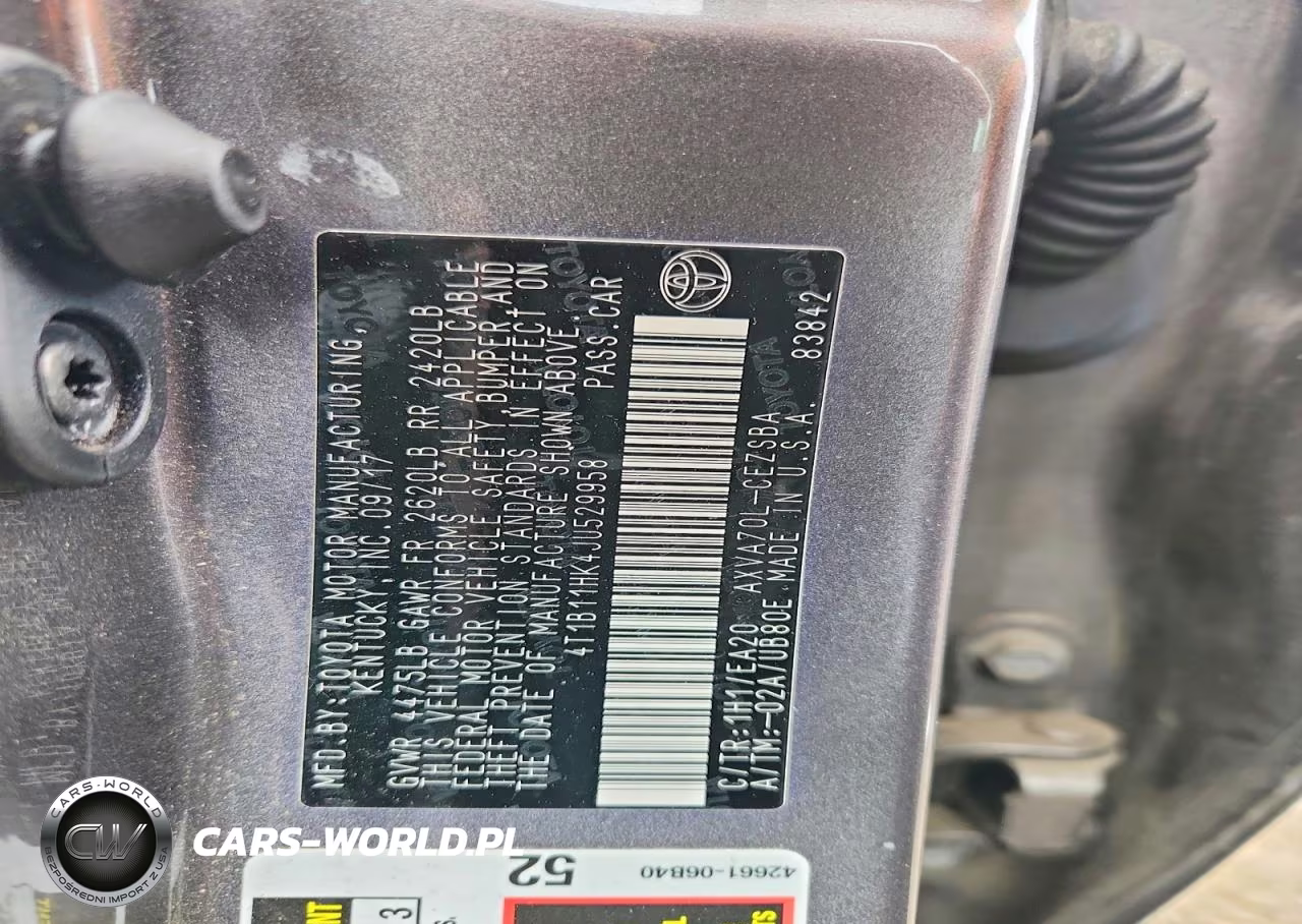 2018 Toyota Camry Se VIN:4T1B11HK4JU529958 - 12