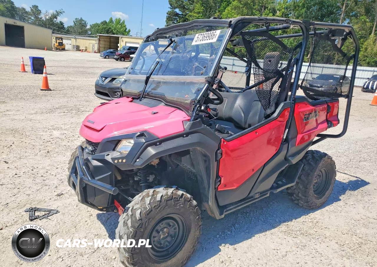 2016 Honda Sxs1000S Utility Vehicle VIN:1HFVE040XG4003840 - 2