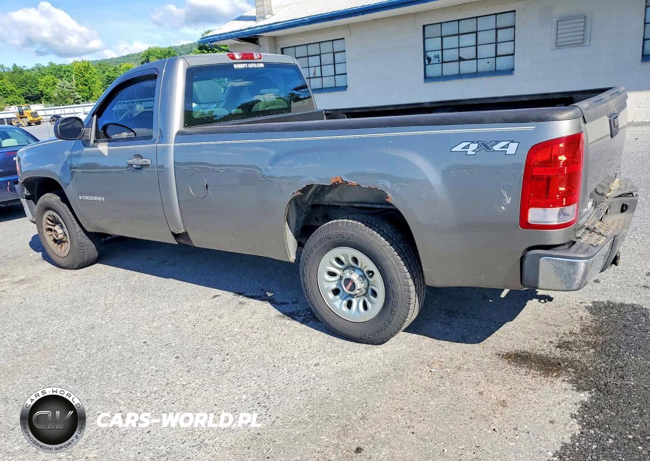 2009 GMC Sierra K1500 VIN:1GTEK14029Z135781 - 2
