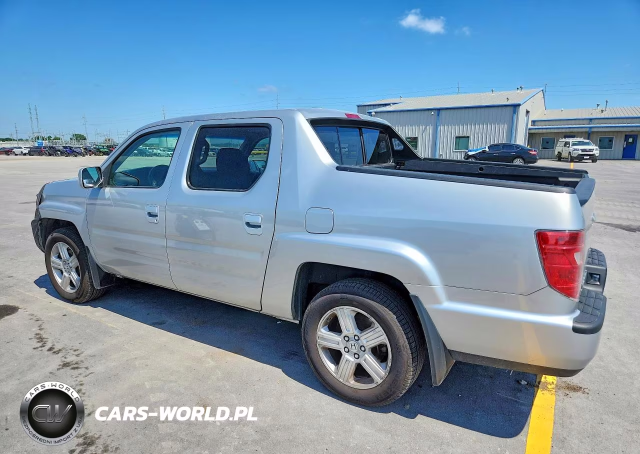 2011 Honda Ridgeline Rtl VIN:5FPYK1F57BB008789 - 2