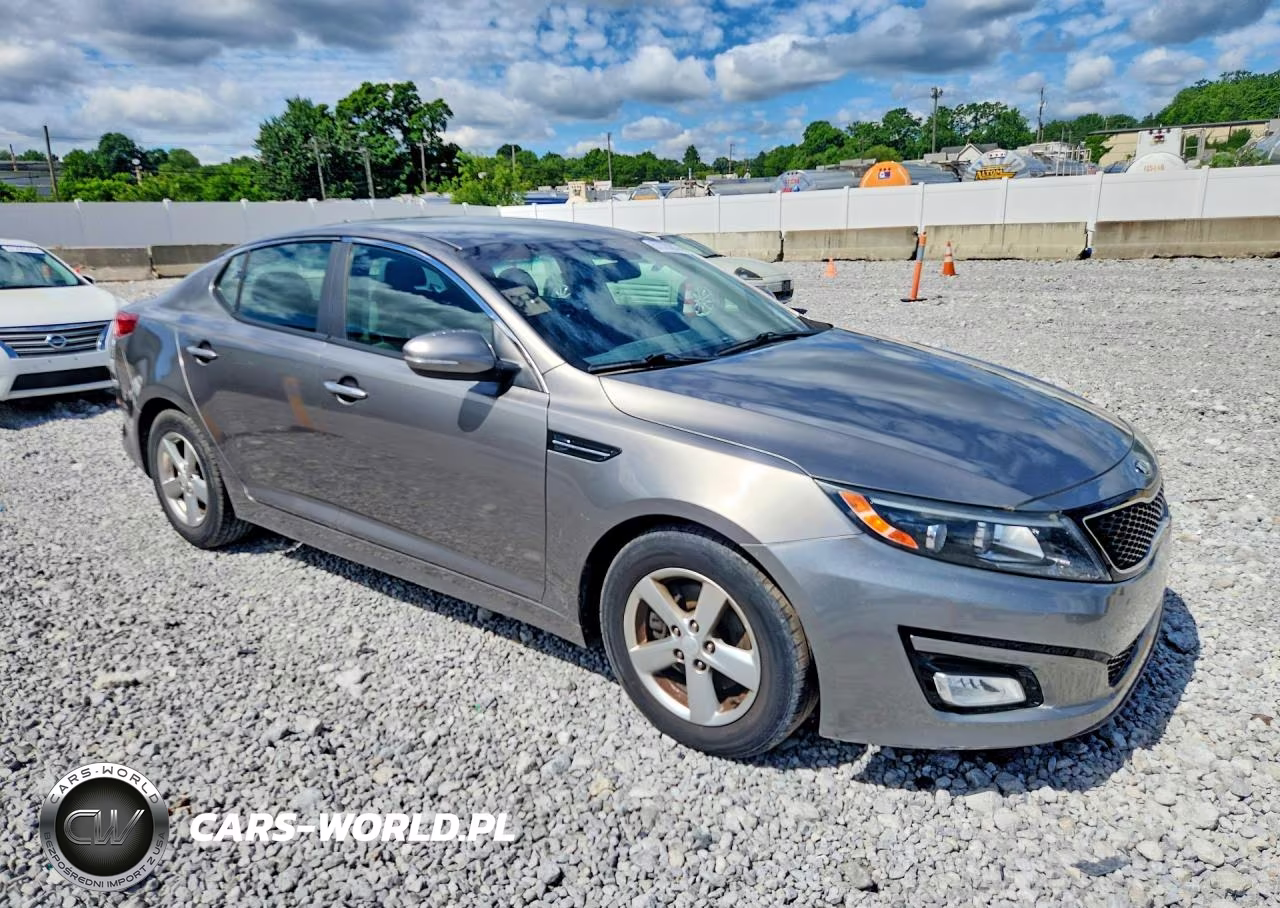 2015 Kia Optima Lx VIN:5XXGM4A74FG491492 - 4