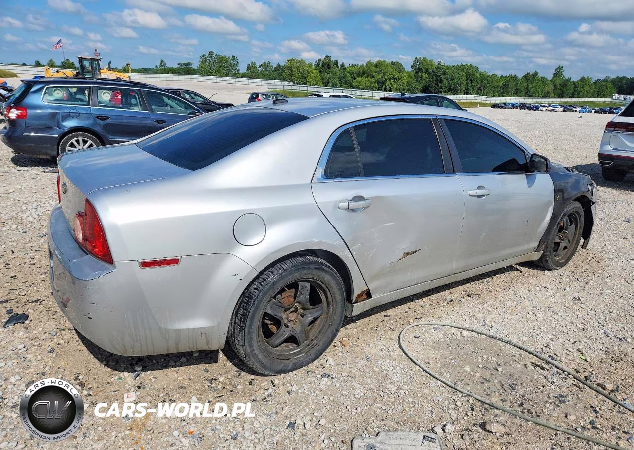 2009 Chevrolet Malibu Ls VIN:1G1ZG57BX9F254387 - 3