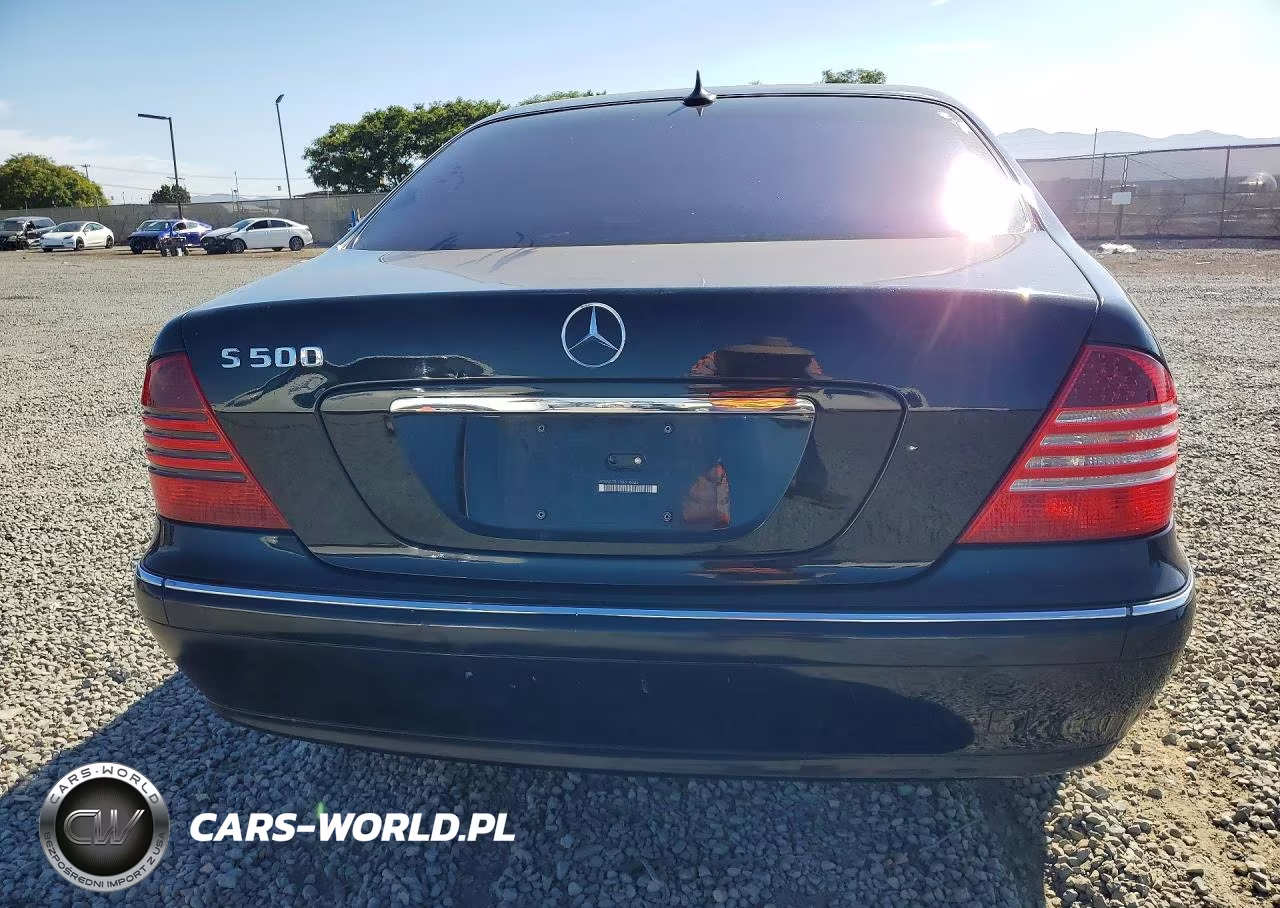 2003 Mercedes-Benz S 500 VIN:WDBNG75J73A316035 - 6