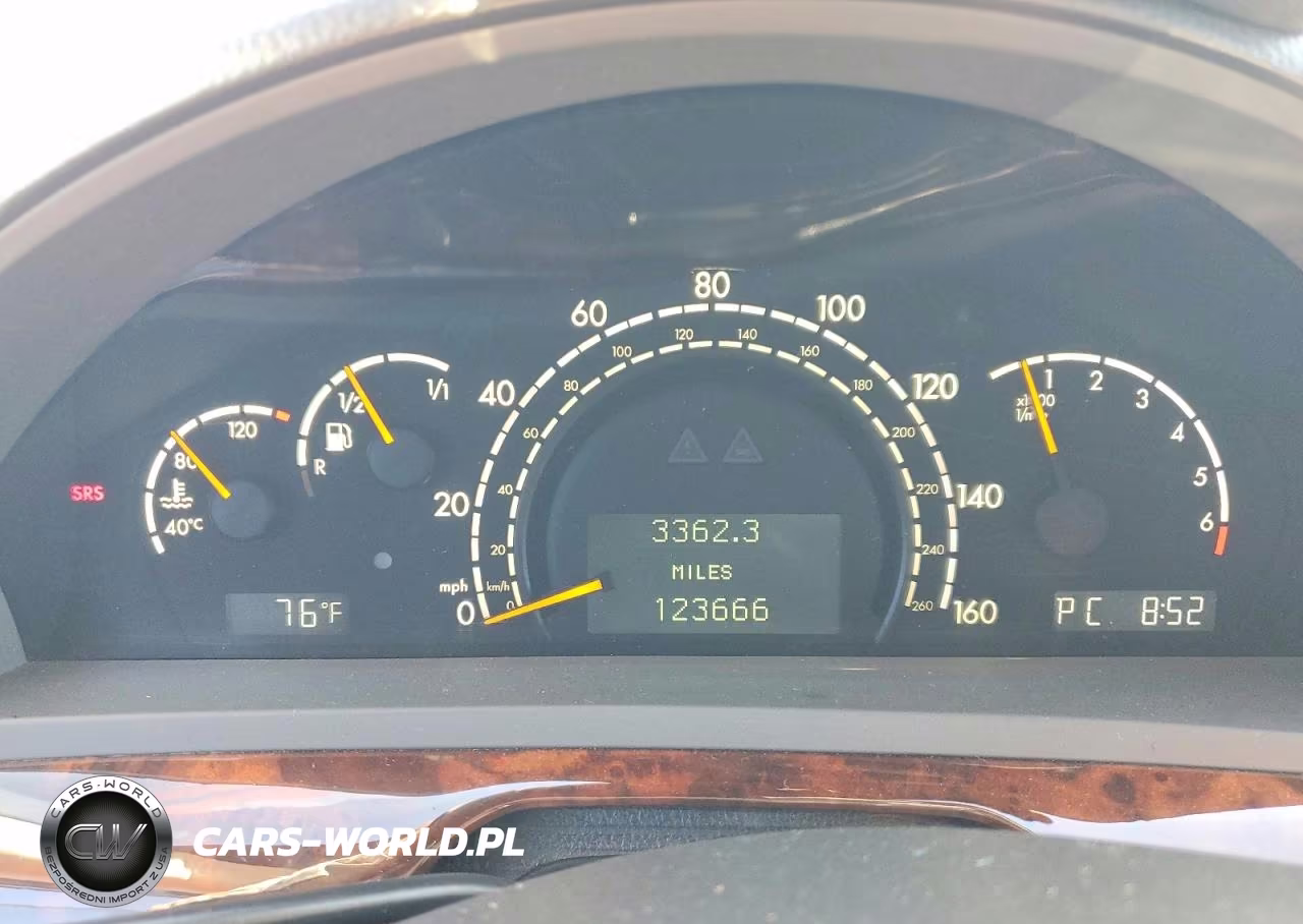 2003 Mercedes-Benz S 500 VIN:WDBNG75J73A316035 - 9