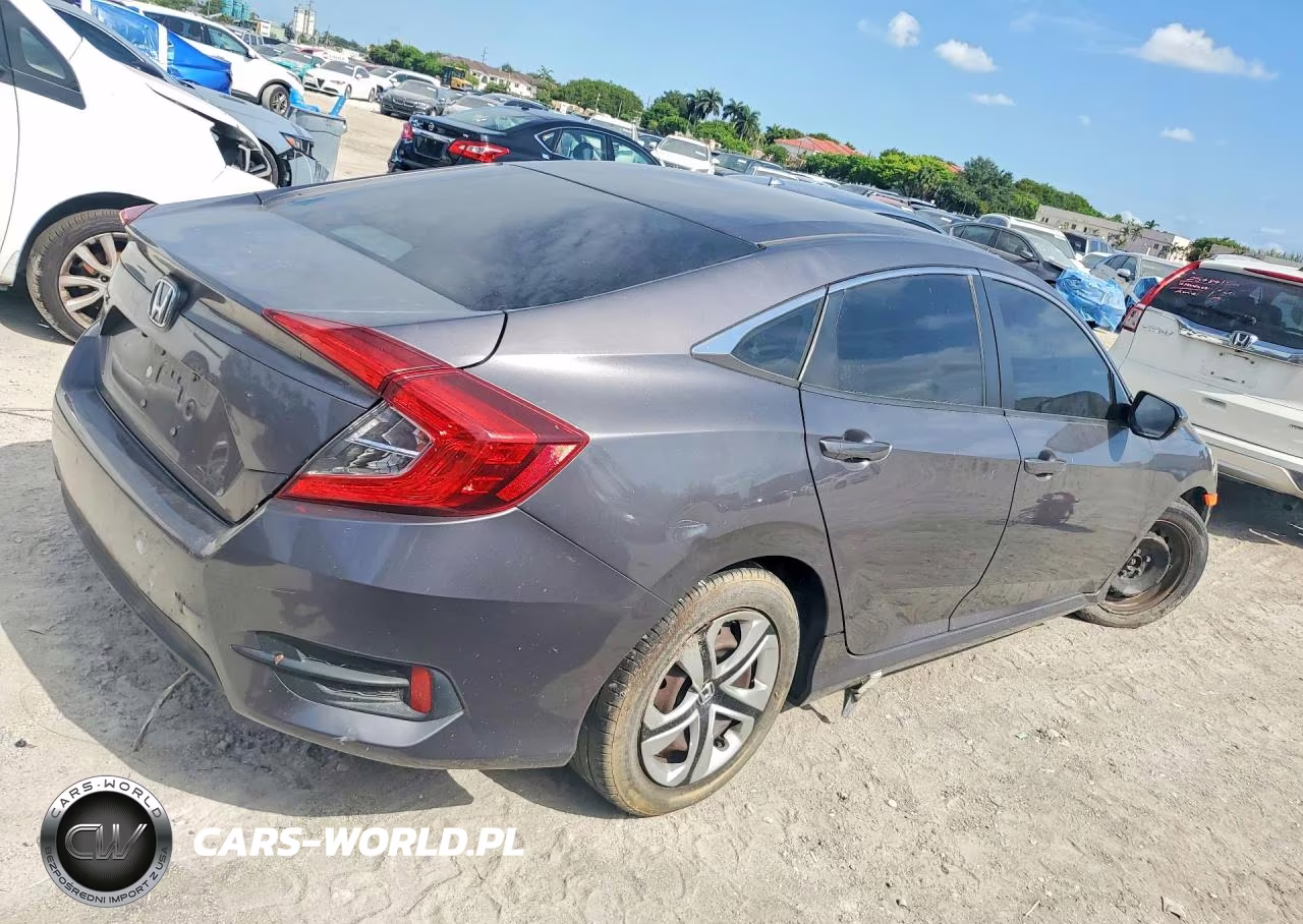 2016 Honda Civic Lx VIN:19XFC2F58GE022491 - 3