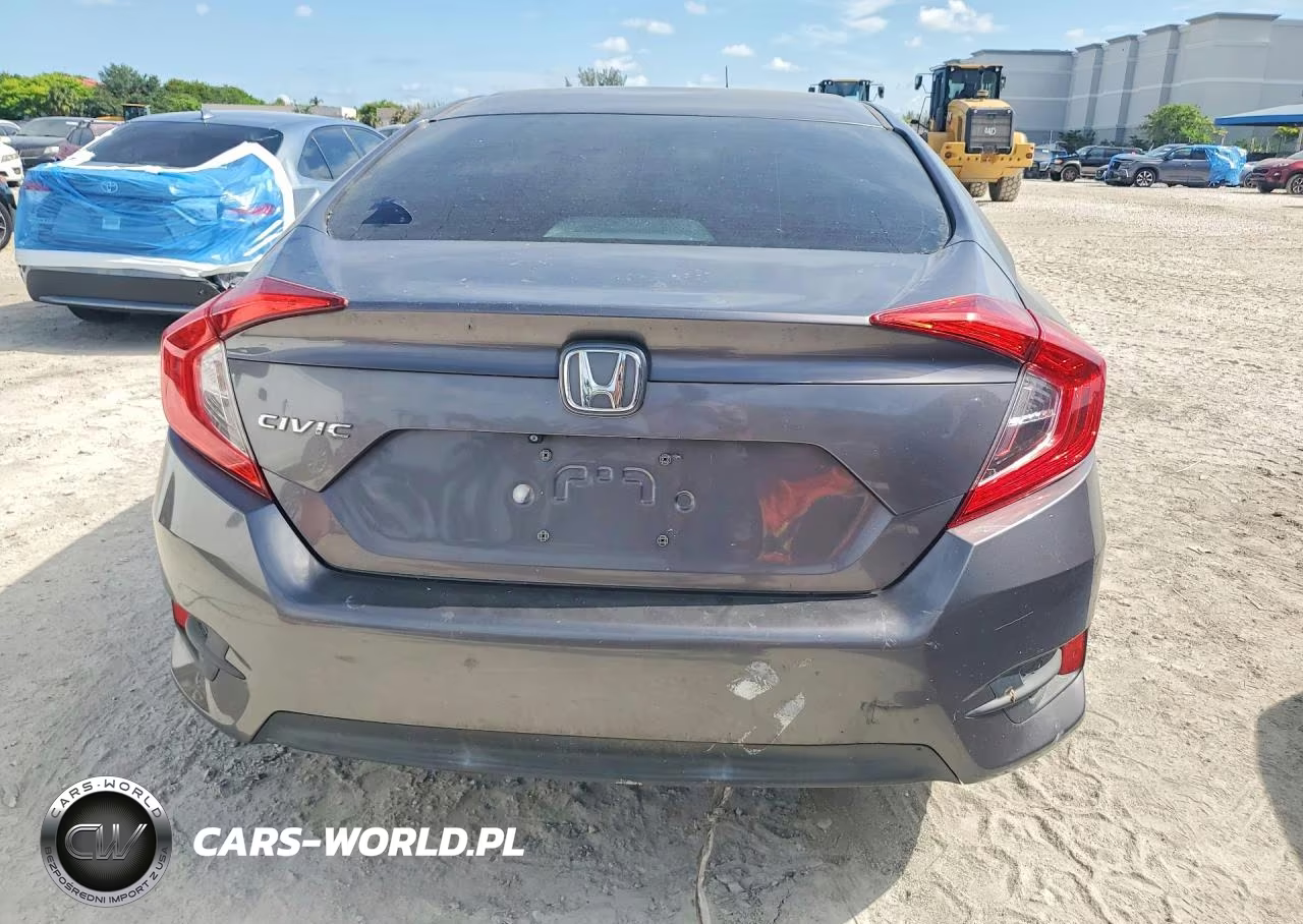 2016 Honda Civic Lx VIN:19XFC2F58GE022491 - 6