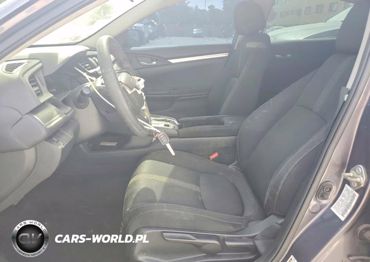 2016 Honda Civic Lx VIN:19XFC2F58GE022491 - 7