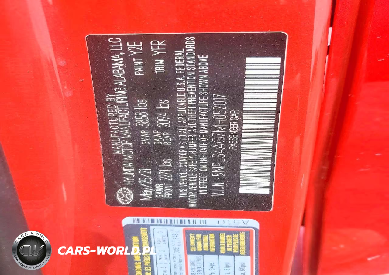 2021 Hyundai Elantra Sel VIN:5NPLS4AG7MH052017 - 13