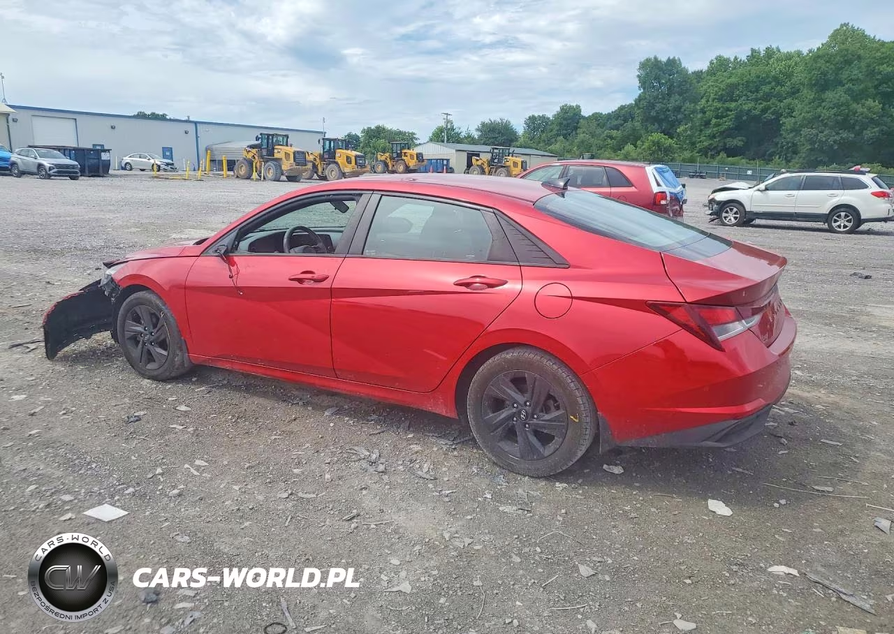2021 Hyundai Elantra Sel VIN:5NPLS4AG7MH052017 - 2