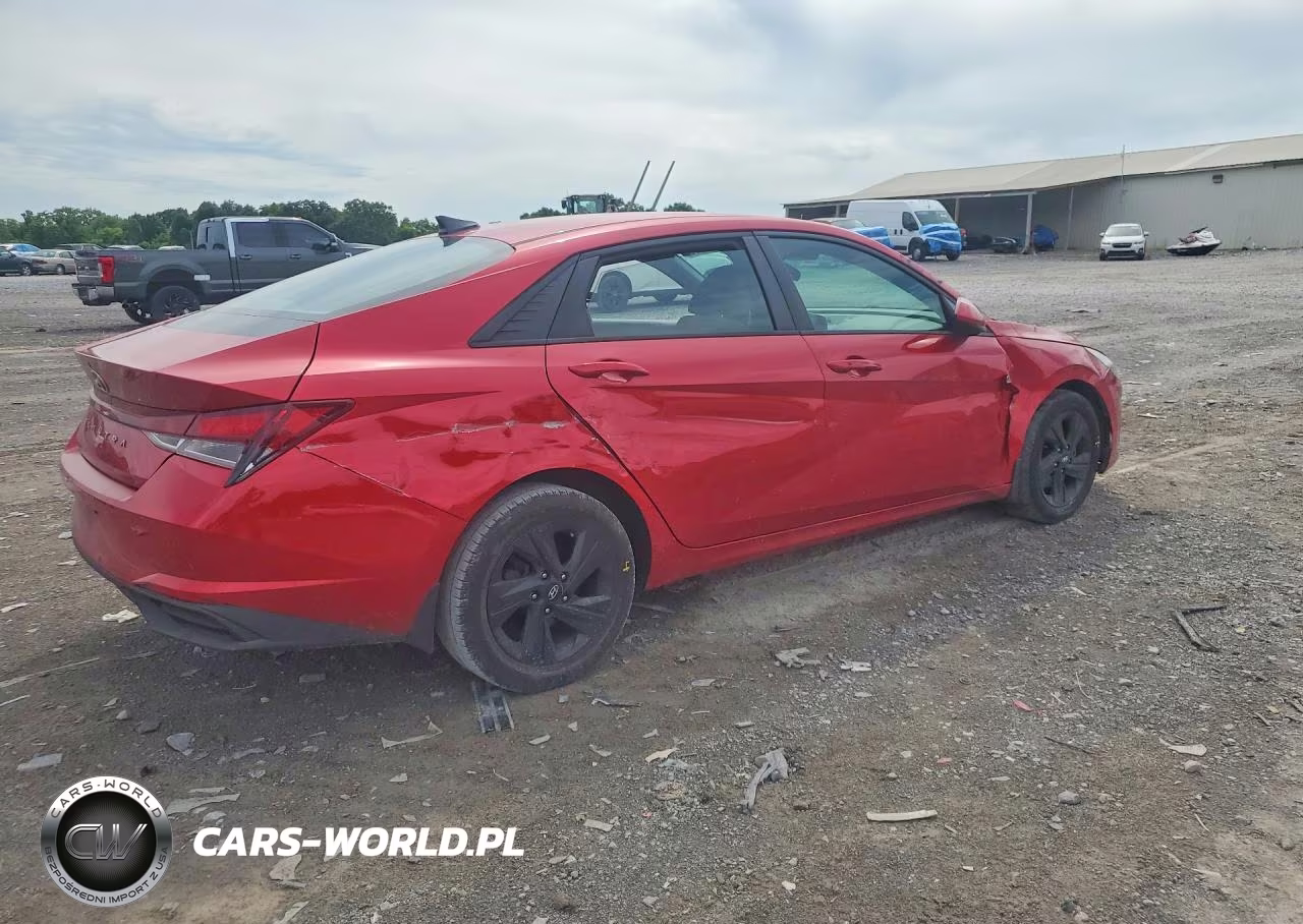 2021 Hyundai Elantra Sel VIN:5NPLS4AG7MH052017 - 3