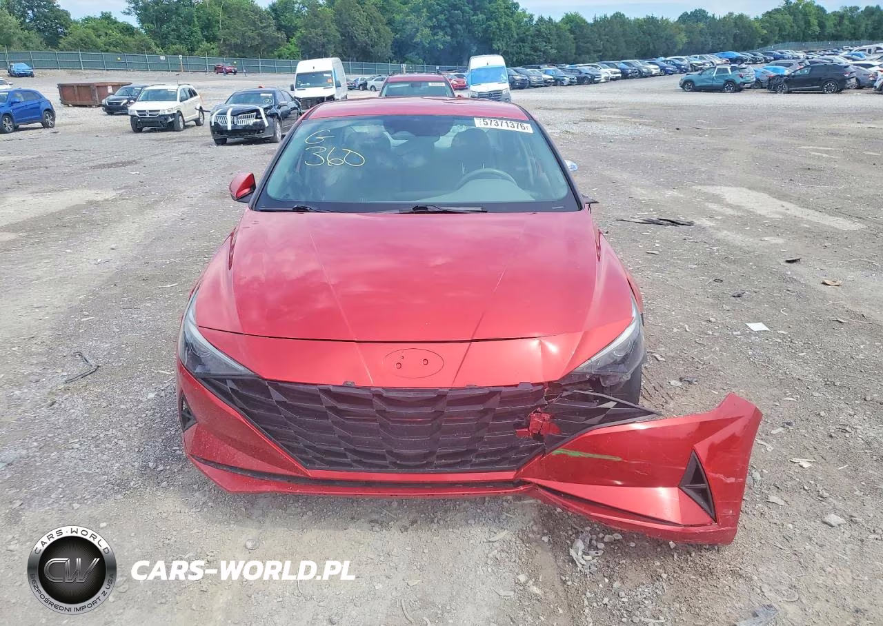 2021 Hyundai Elantra Sel VIN:5NPLS4AG7MH052017 - 5