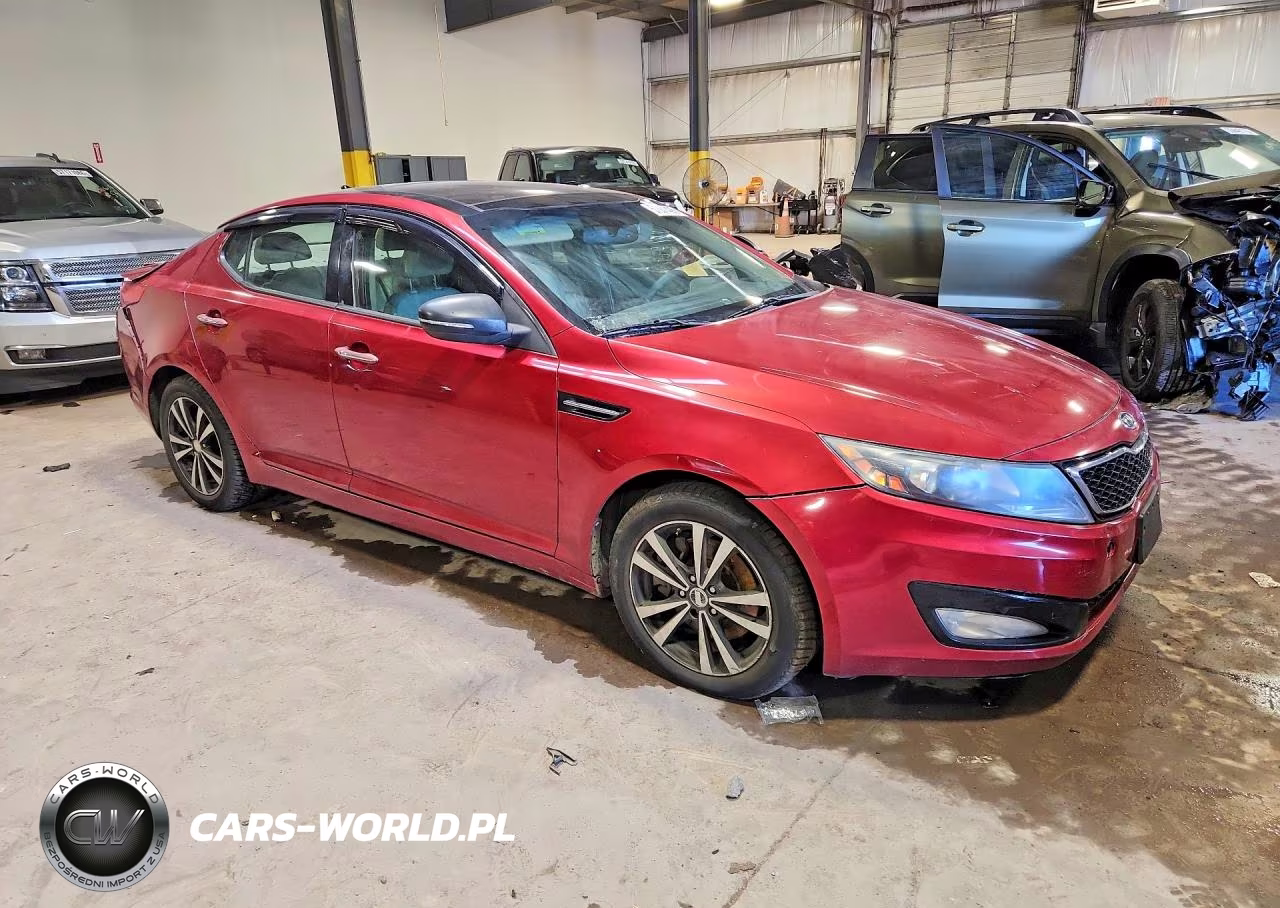 2011 Kia Optima Ex Turbo VIN:KNAGN4A64B5133048 - 4