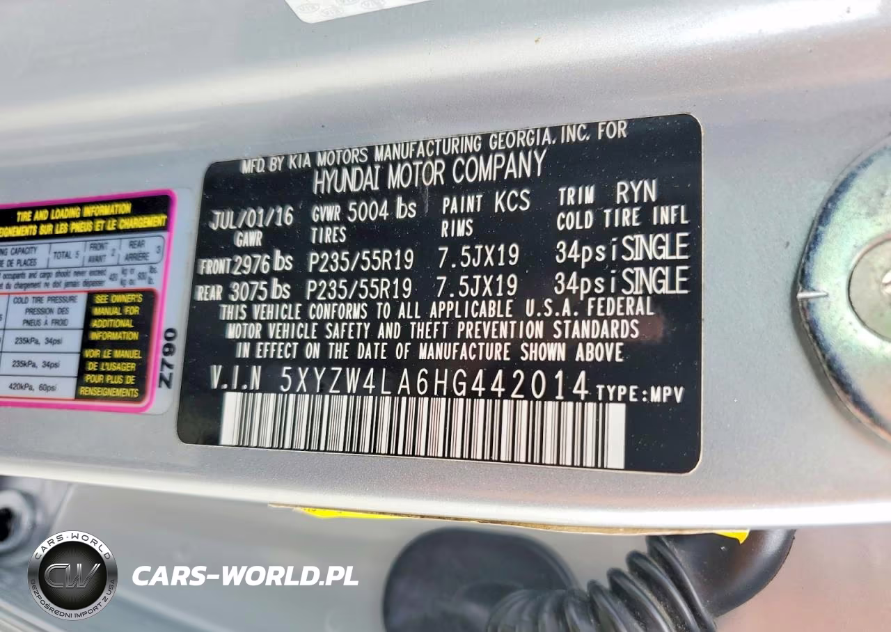 2017 Hyundai Santa Fe Sport 2.0T Ultimate VIN:5XYZW4LA6HG442014 - 13