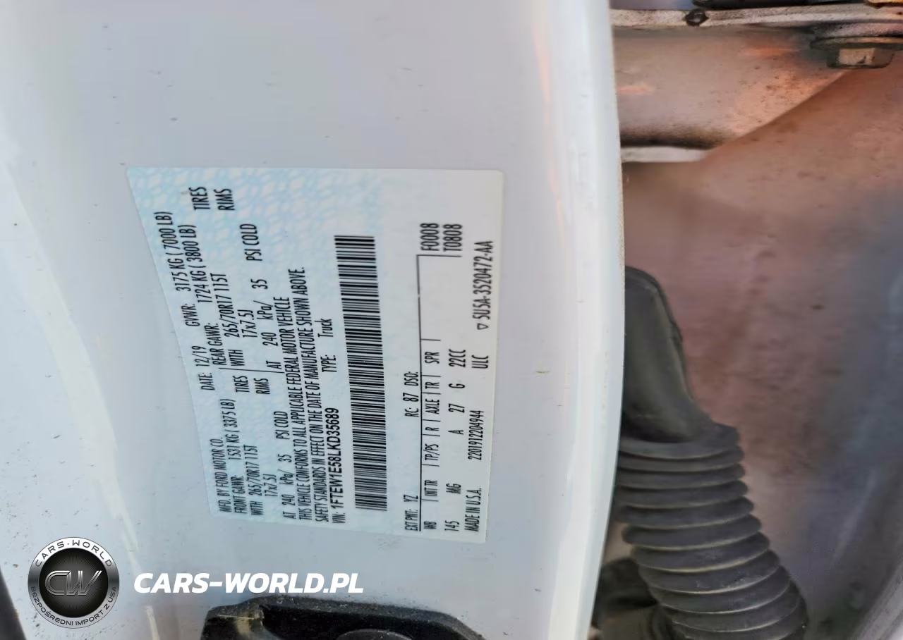 2020 Ford F150 Supercrew VIN:1FTEW1E58LKD35689 - 12