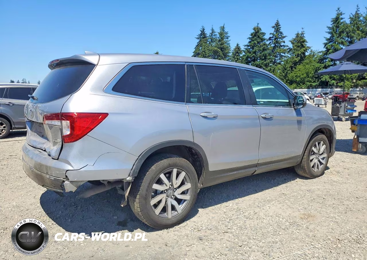 2019 Honda Pilot Exl VIN:5FNYF6H51KB101749 - 3