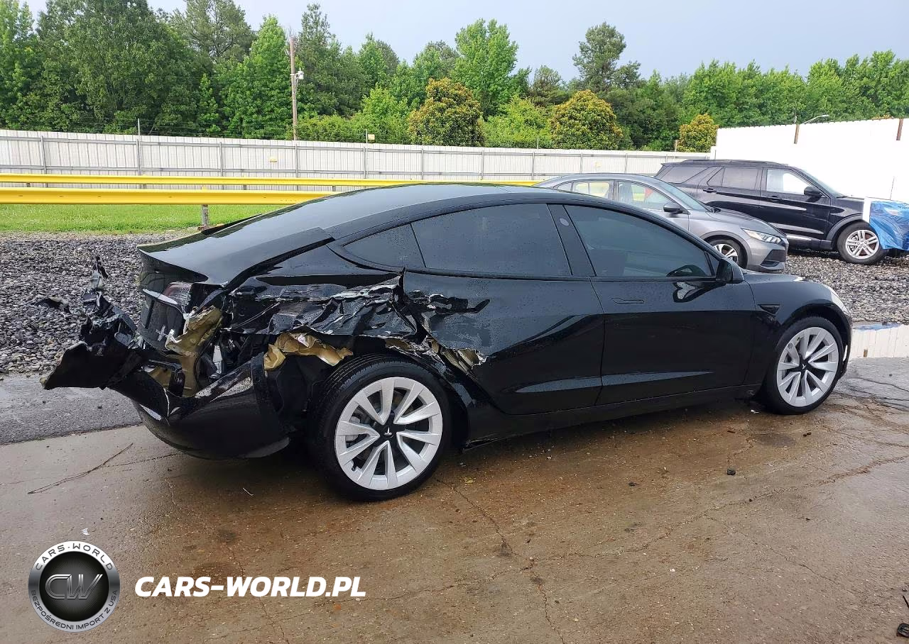 2021 Tesla Model 3 VIN:5YJ3E1EB6MF974989 - 3