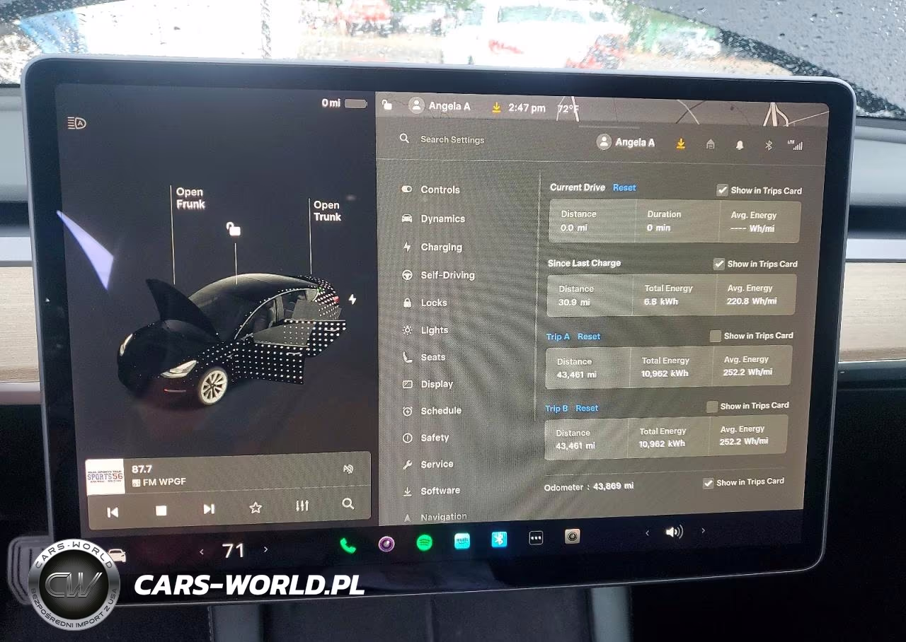 2021 Tesla Model 3 VIN:5YJ3E1EB6MF974989 - 9