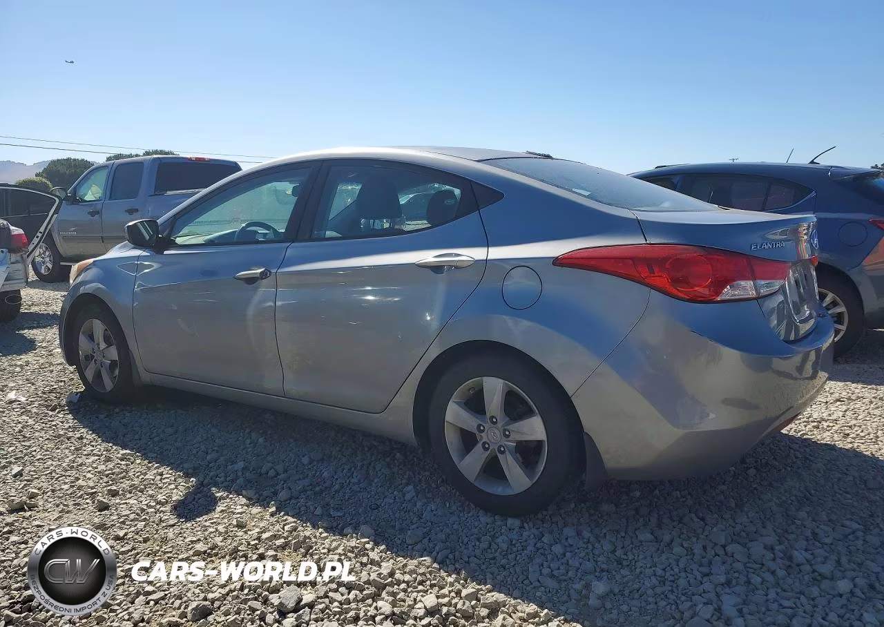 2012 Hyundai Elantra Gls VIN:KMHDH4AE1CU363427 - 2