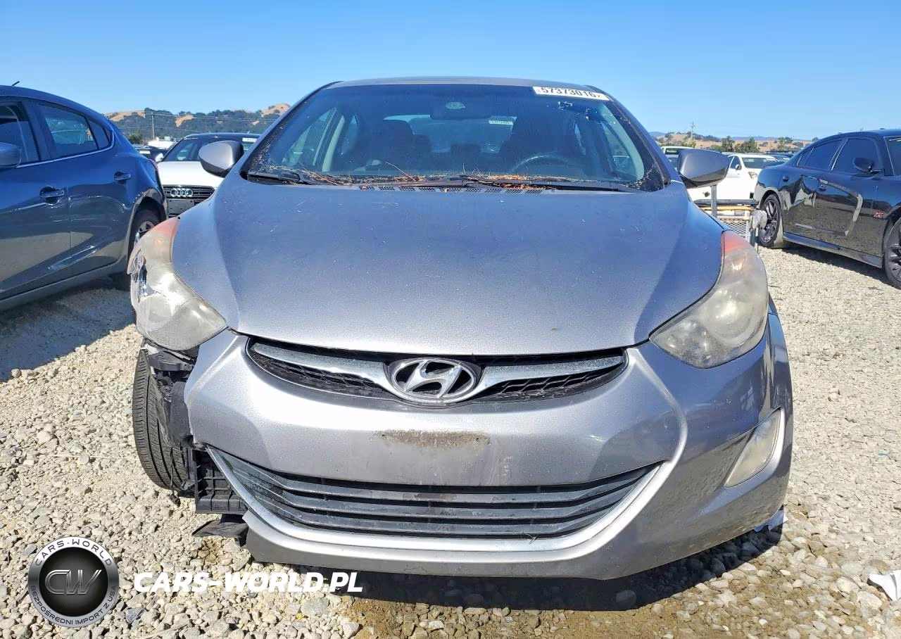 2012 Hyundai Elantra Gls VIN:KMHDH4AE1CU363427 - 5