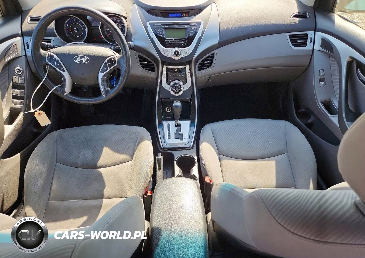 2012 Hyundai Elantra Gls VIN:KMHDH4AE1CU363427 - 8