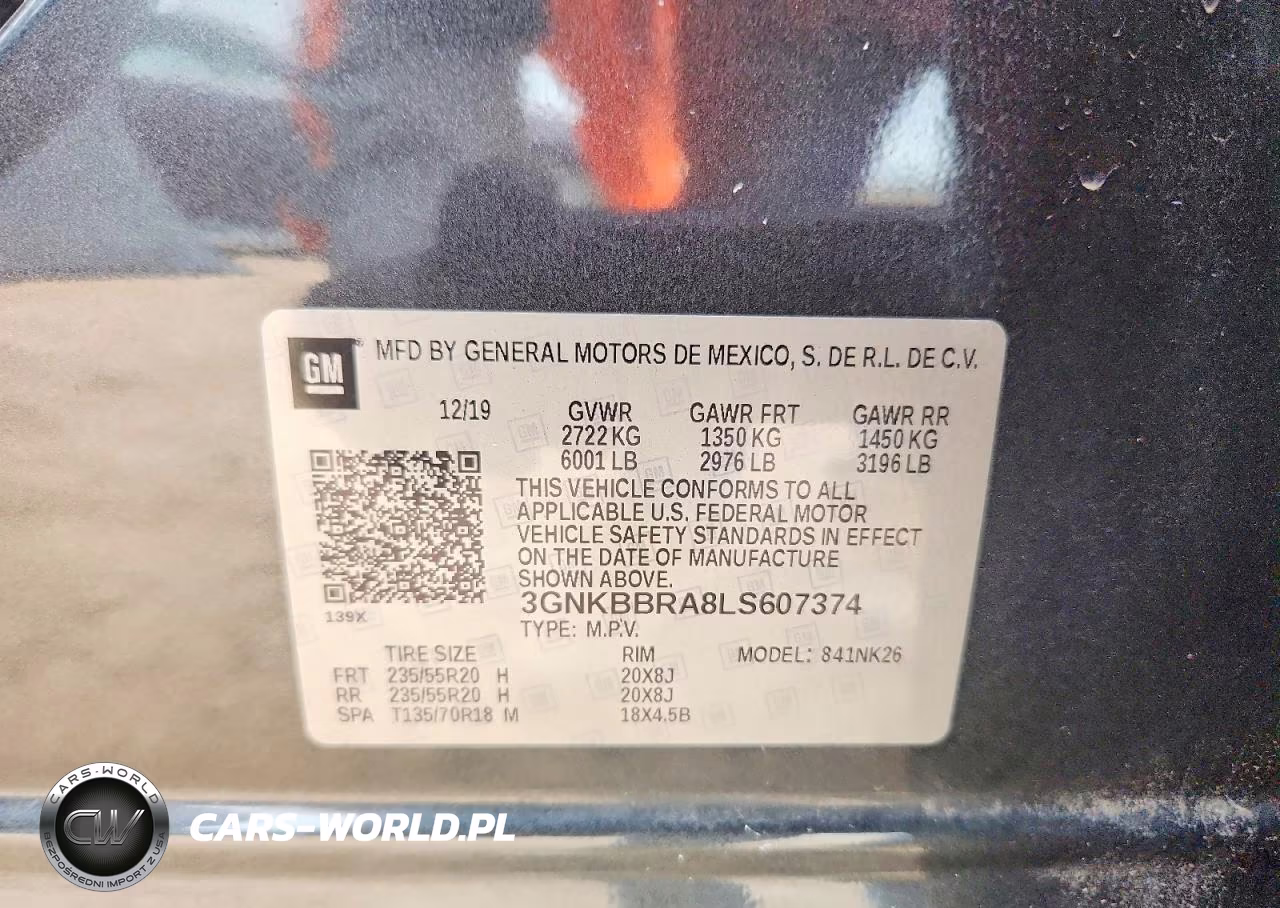 2020 Chevrolet Blazer 1Lt VIN:3GNKBBRA8LS607374 - 14