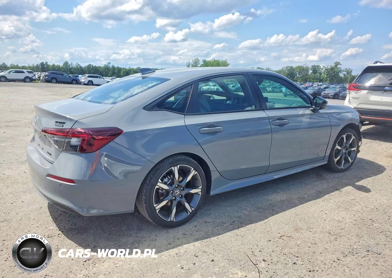 2026 Honda Civic Sport VIN:2HGFE4F86TH343316 - 3