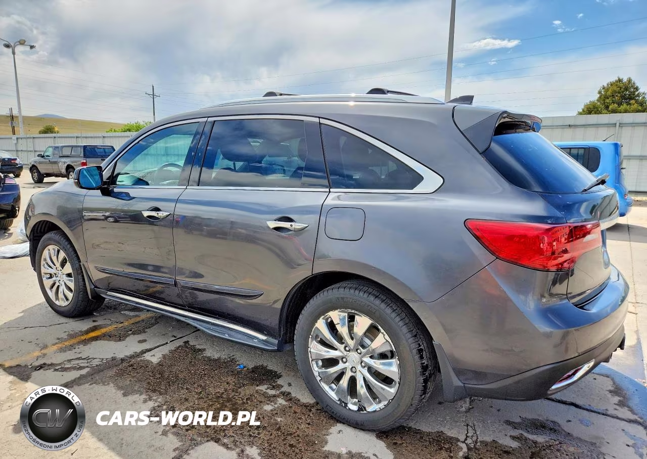 2014 Acura Mdx Technology VIN:5FRYD4H4XEB007356 - 2
