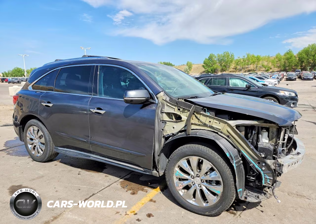 2014 Acura Mdx Technology VIN:5FRYD4H4XEB007356 - 4