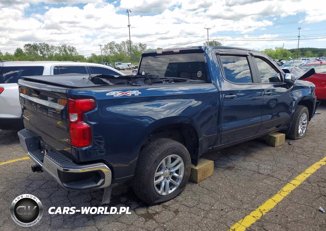 2021 Chevrolet Silverado K1500 Lt VIN:1GCPYJEK7MZ349598 - 3