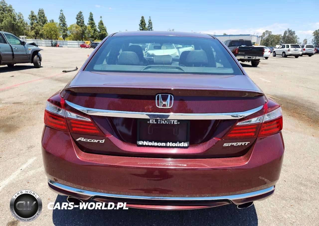 2017 Honda Accord VIN:1HGCR2F57HA098016 - 6