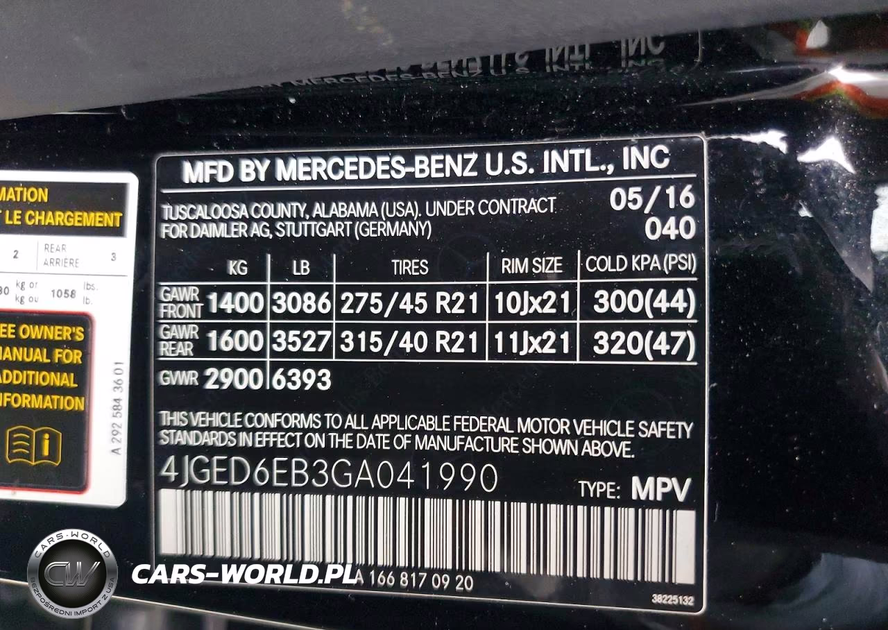 2016 Mercedes-Benz Gle Coupe 450 4Matic VIN:4JGED6EB3GA041990 - 13