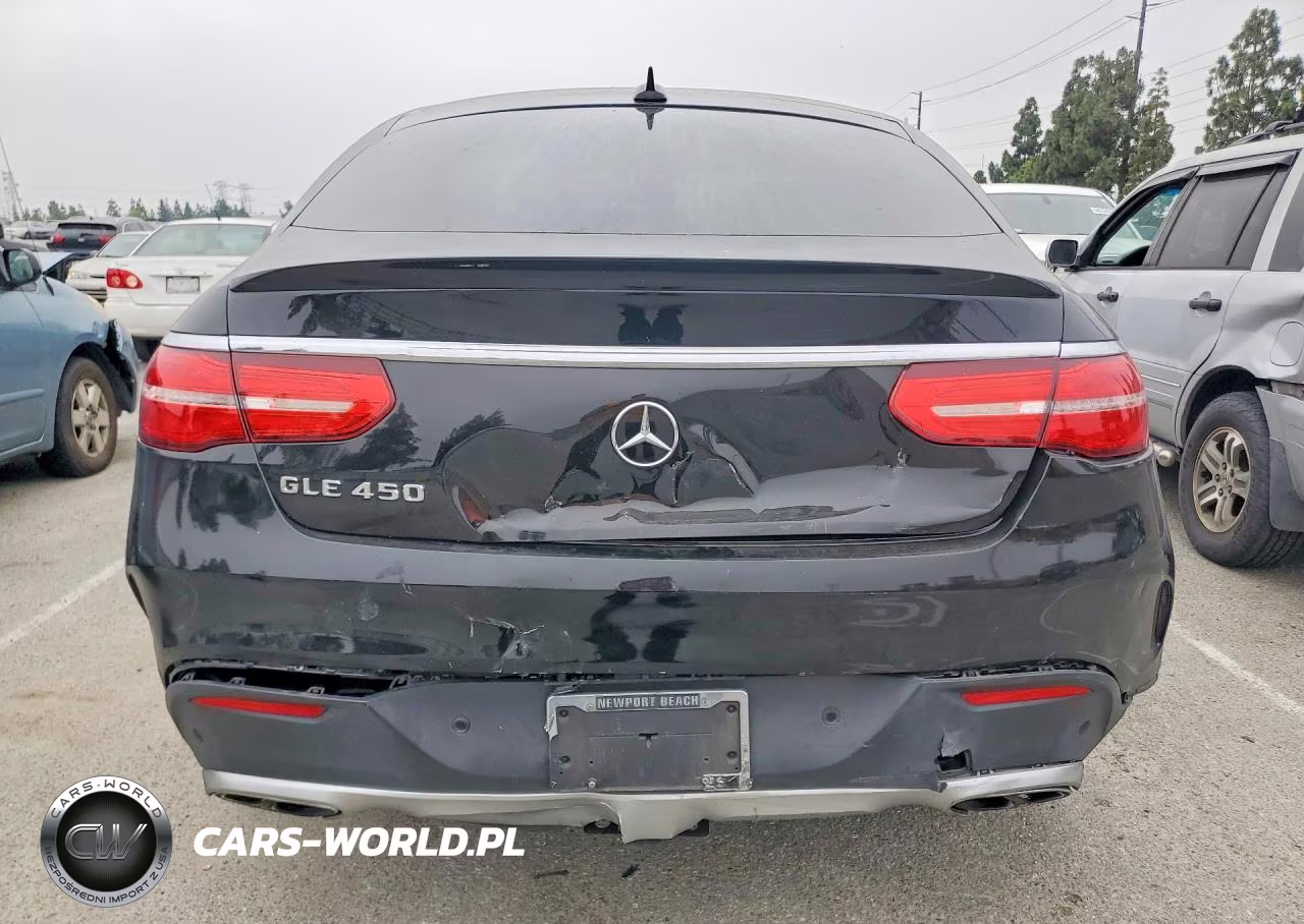 2016 Mercedes-Benz Gle Coupe 450 4Matic VIN:4JGED6EB3GA041990 - 6