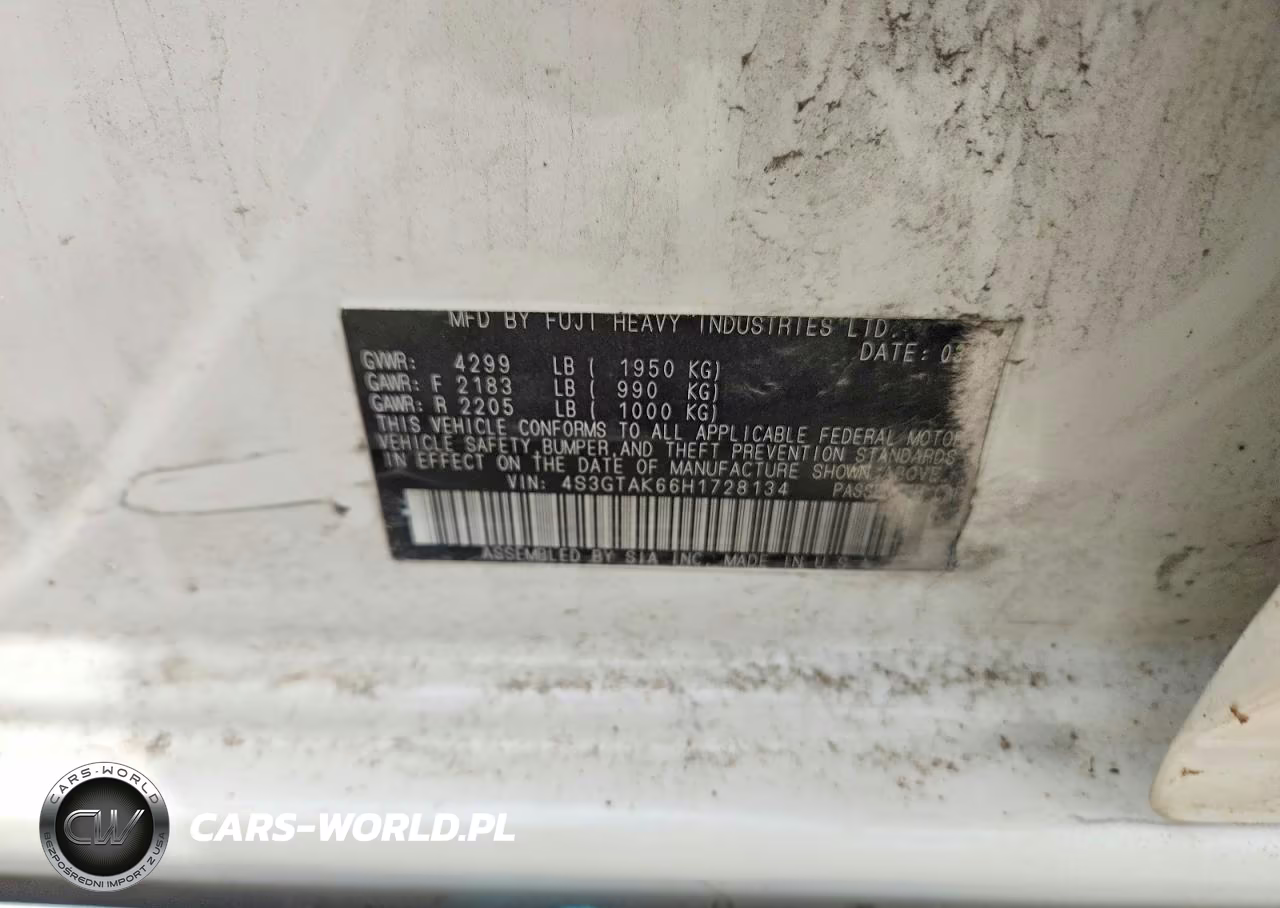 2017 Subaru Impreza Sport VIN:4S3GTAK66H1728134 - 13