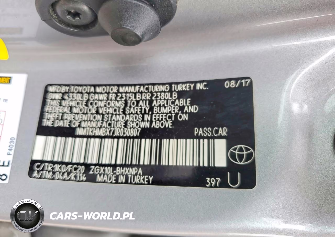 2018 Toyota C-Hr Xle Premium VIN:NMTKHMBX7JR030807 - 13