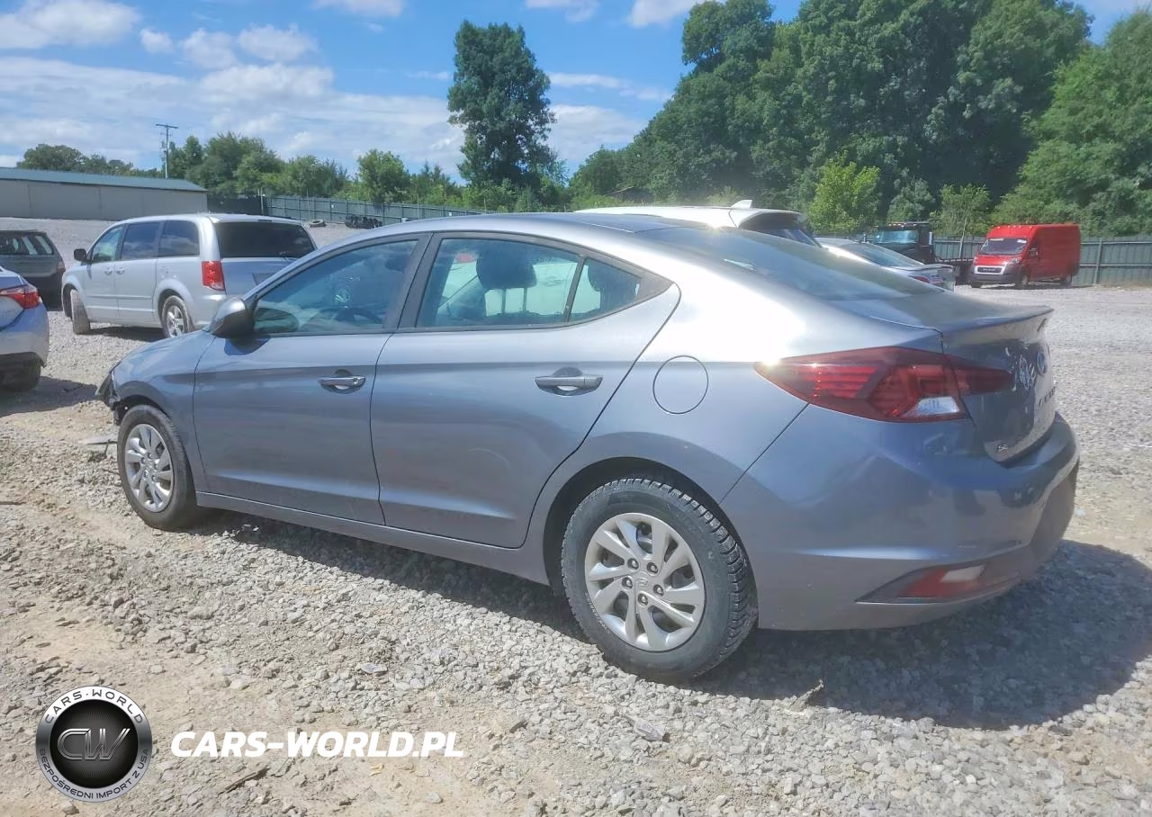 2019 Hyundai Elantra Se VIN:KMHD74LF5KU810090 - 2