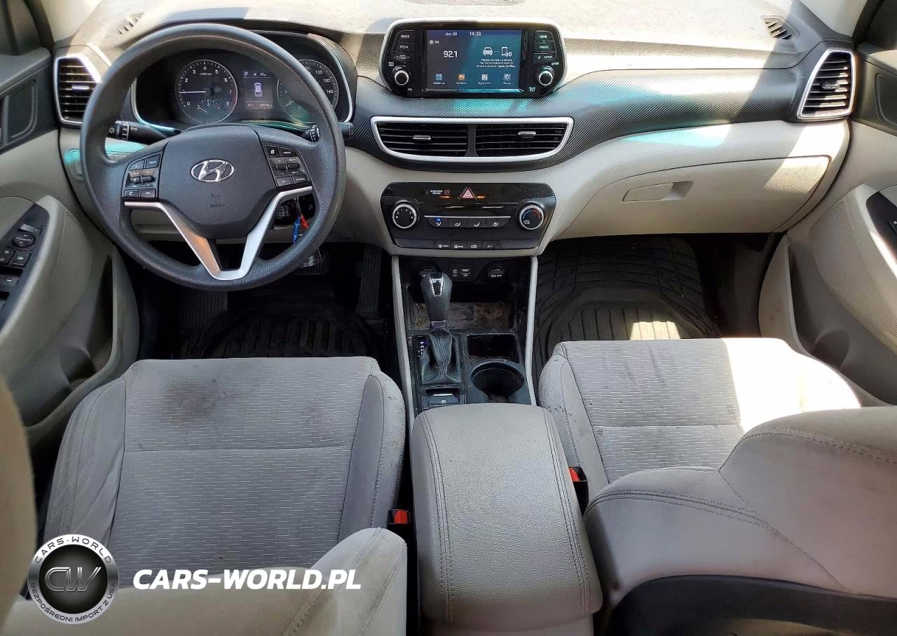 2019 Hyundai Tucson Se VIN:KM8J23A41KU933673 - 8