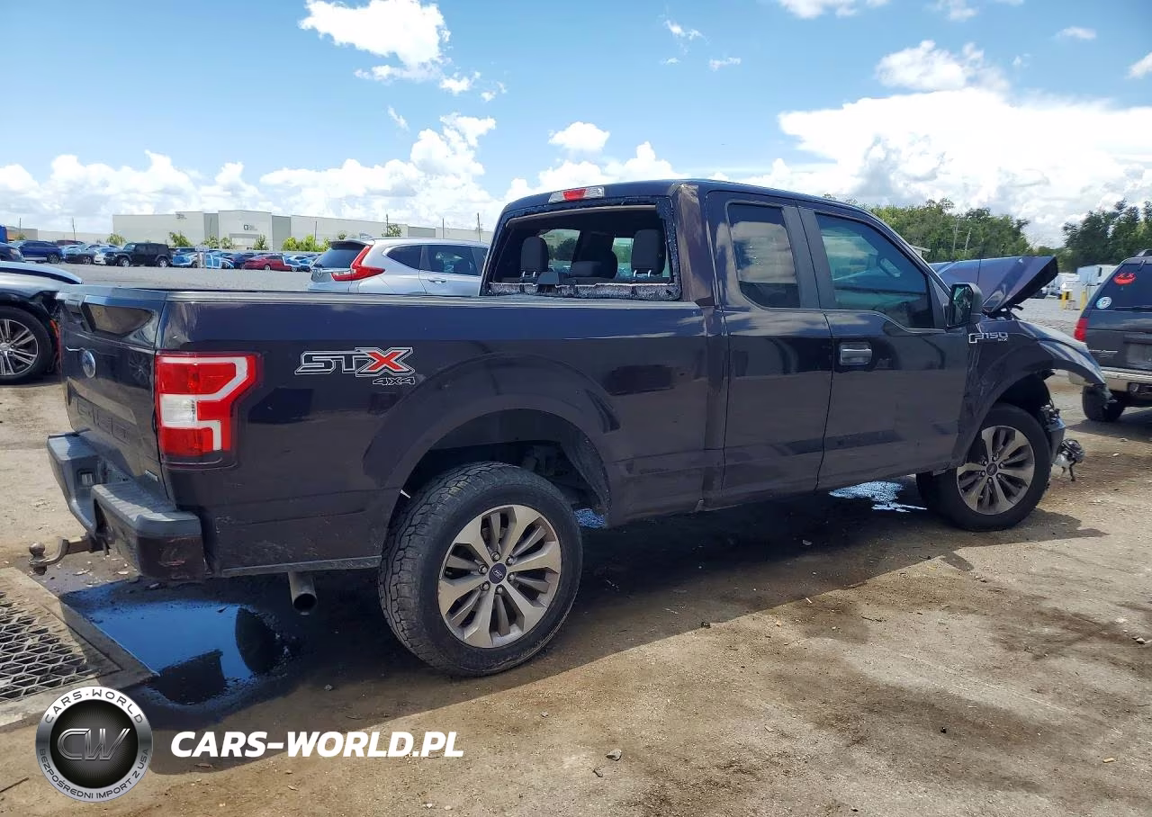 2018 Ford F150 Super Cab VIN:1FTEX1EP2JFB99287 - 3