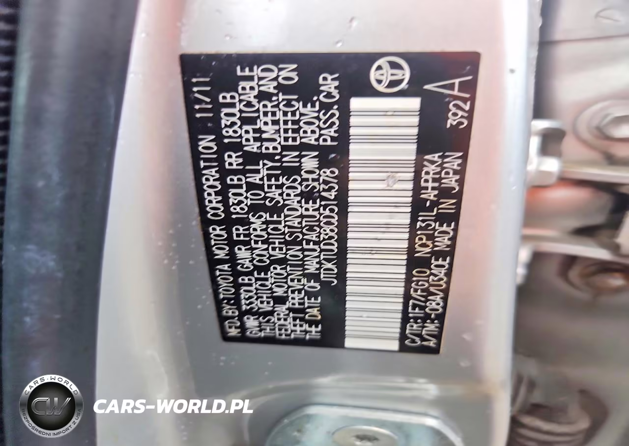 2012 Toyota Yaris 5-Door L VIN:JTDKTUD38CD514378 - 13