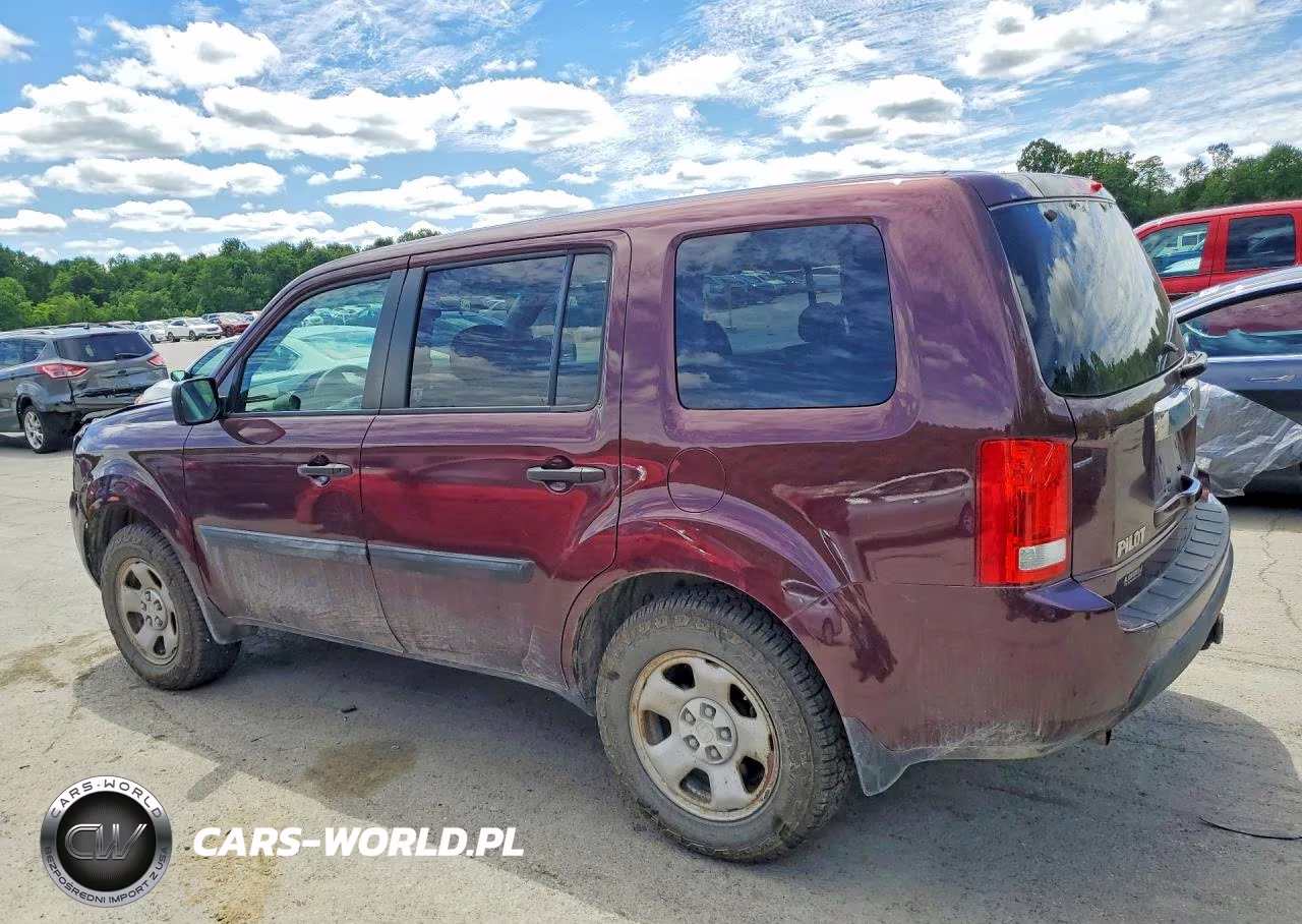 2011 Honda Pilot Lx VIN:5FNYF4H25BB064120 - 2