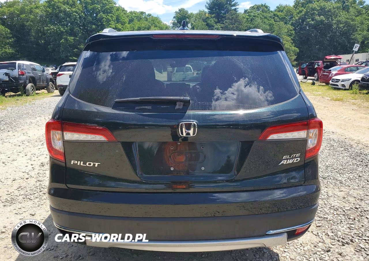 2020 Honda Pilot Elite VIN:5FNYF6H07LB009812 - 6