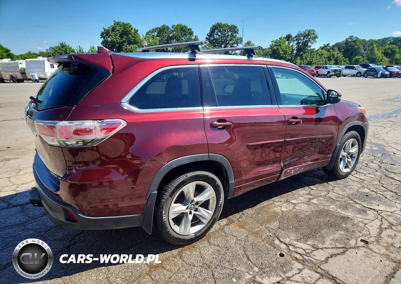 2016 Toyota Highlander Limited VIN:5TDDKRFH4GS307790 - 3
