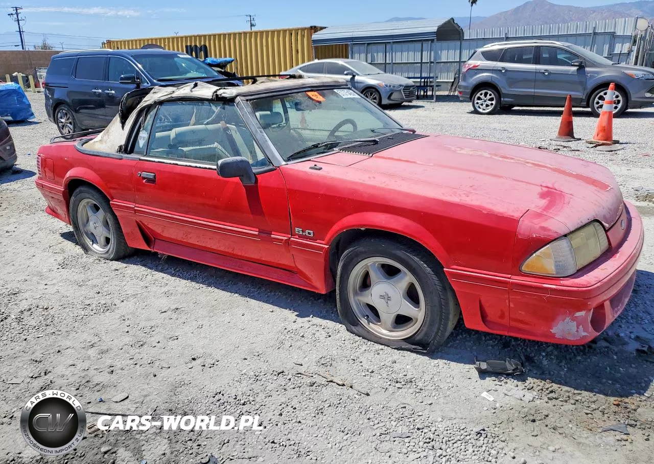 1991 Ford Mustang Gt VIN:1FACP45E5MF131616 - 4