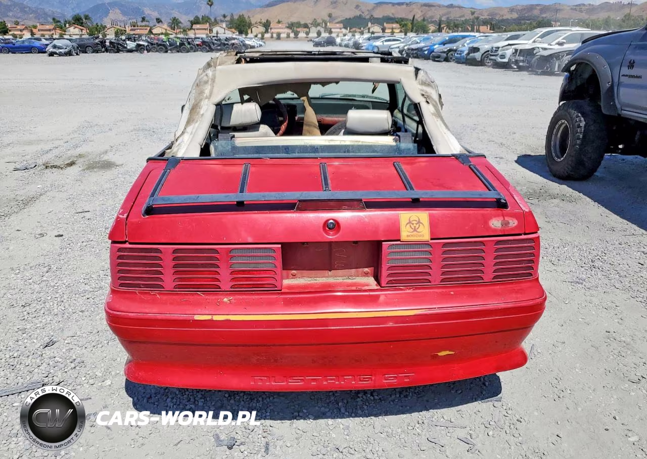 1991 Ford Mustang Gt VIN:1FACP45E5MF131616 - 6