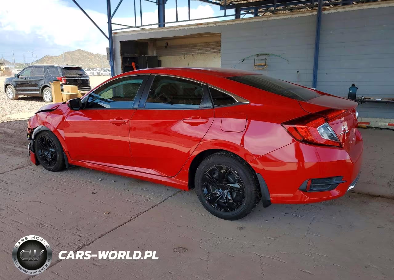2019 Honda Civic Lx VIN:2HGFC2F65KH563084 - 2