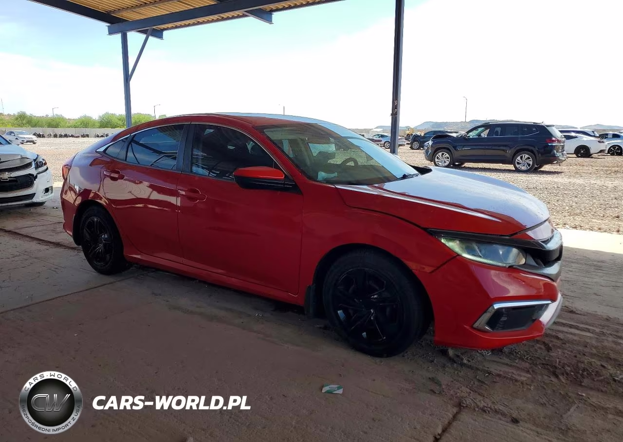 2019 Honda Civic Lx VIN:2HGFC2F65KH563084 - 4