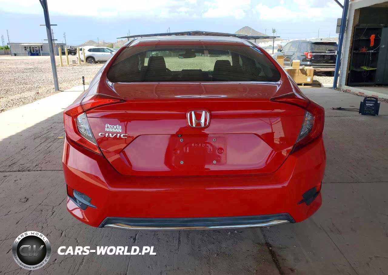 2019 Honda Civic Lx VIN:2HGFC2F65KH563084 - 6