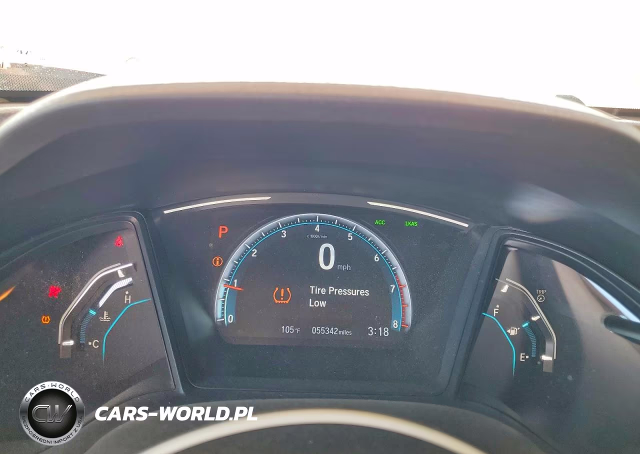 2019 Honda Civic Lx VIN:2HGFC2F65KH563084 - 9
