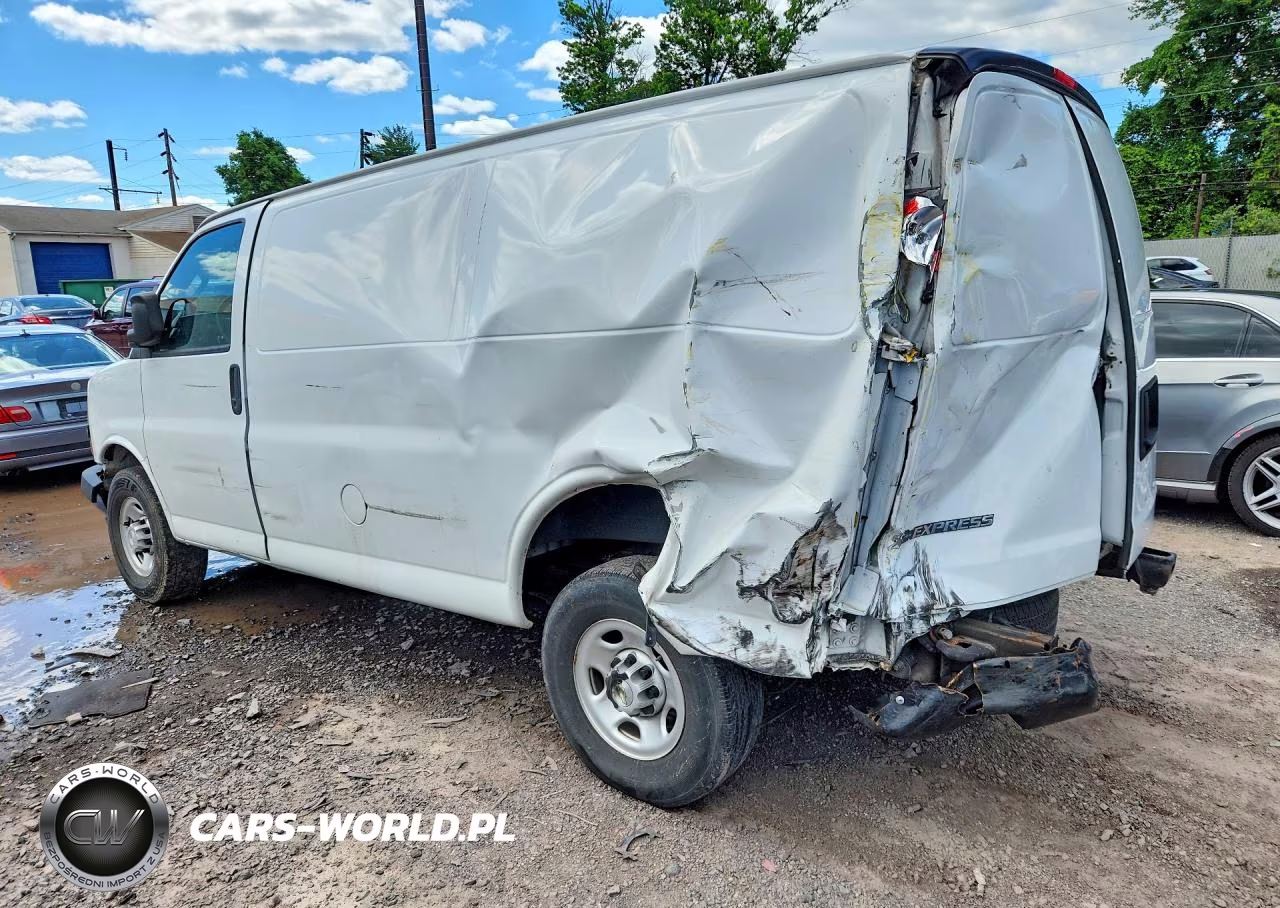 2020 Chevrolet Express G2500 VIN:1GCWGAFGXL1209566 - 2