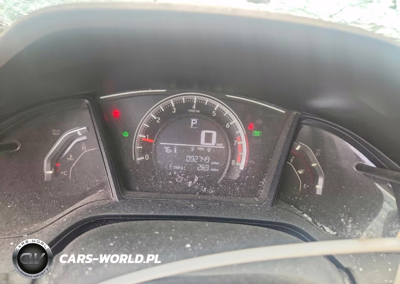 2018 Honda Civic Lx VIN:2HGFC4B57JH301560 - 9
